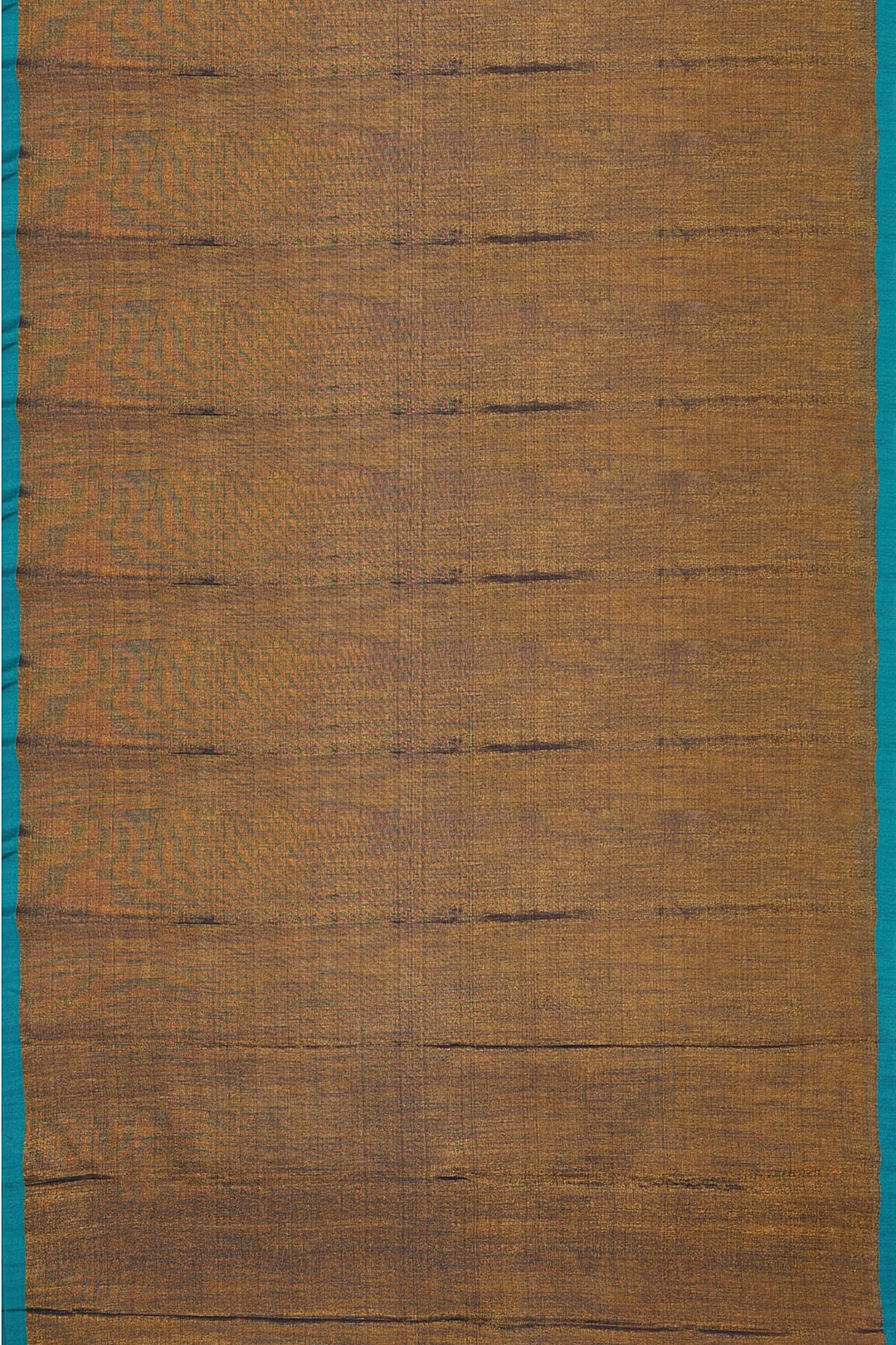 Small border soft tissue cotton saree in copper