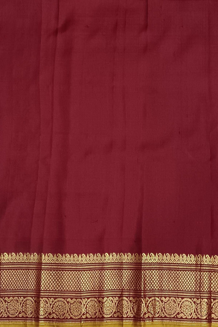 Gadwal pure silk  in  pool blue