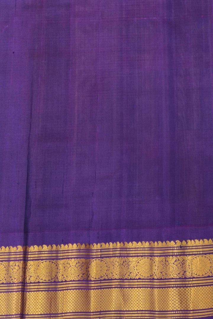 Gadwal pure silk saree in lemon green