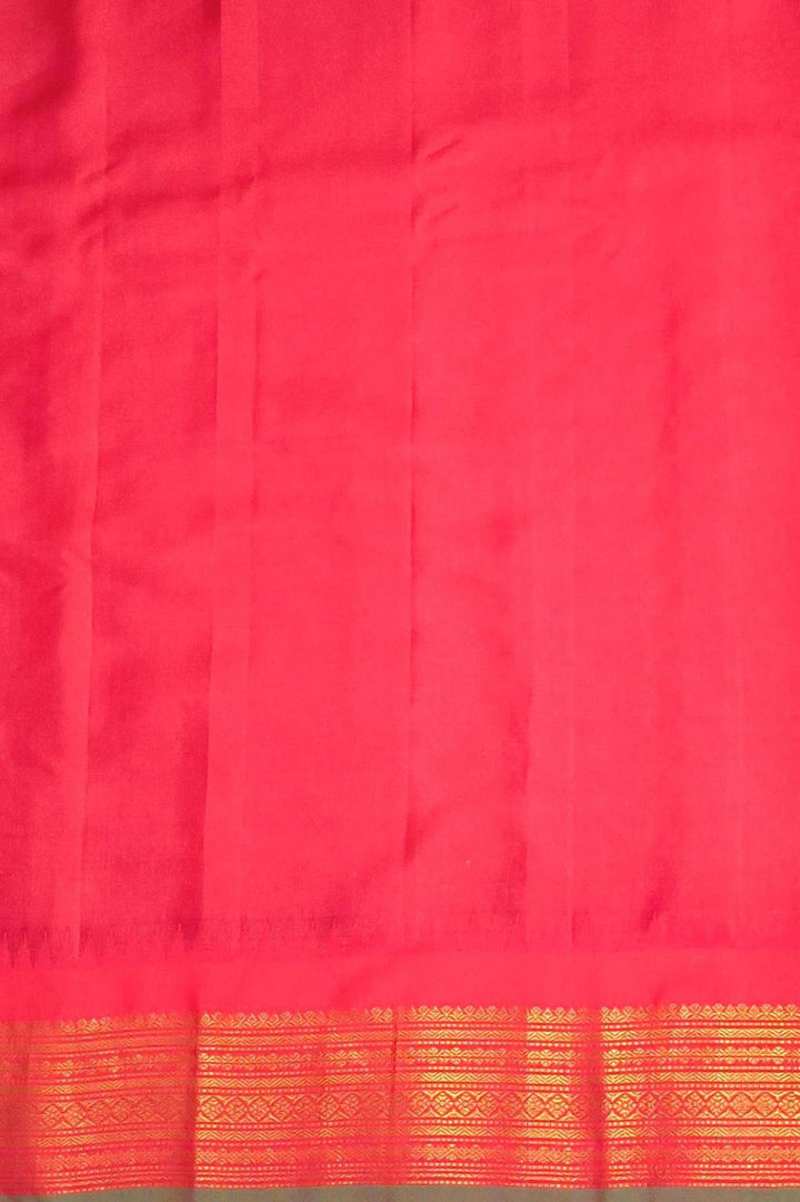 Gadwal pure silk saree in blue