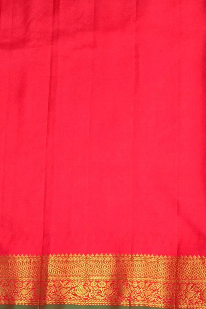 Gadwal pure silk saree in ananda blue