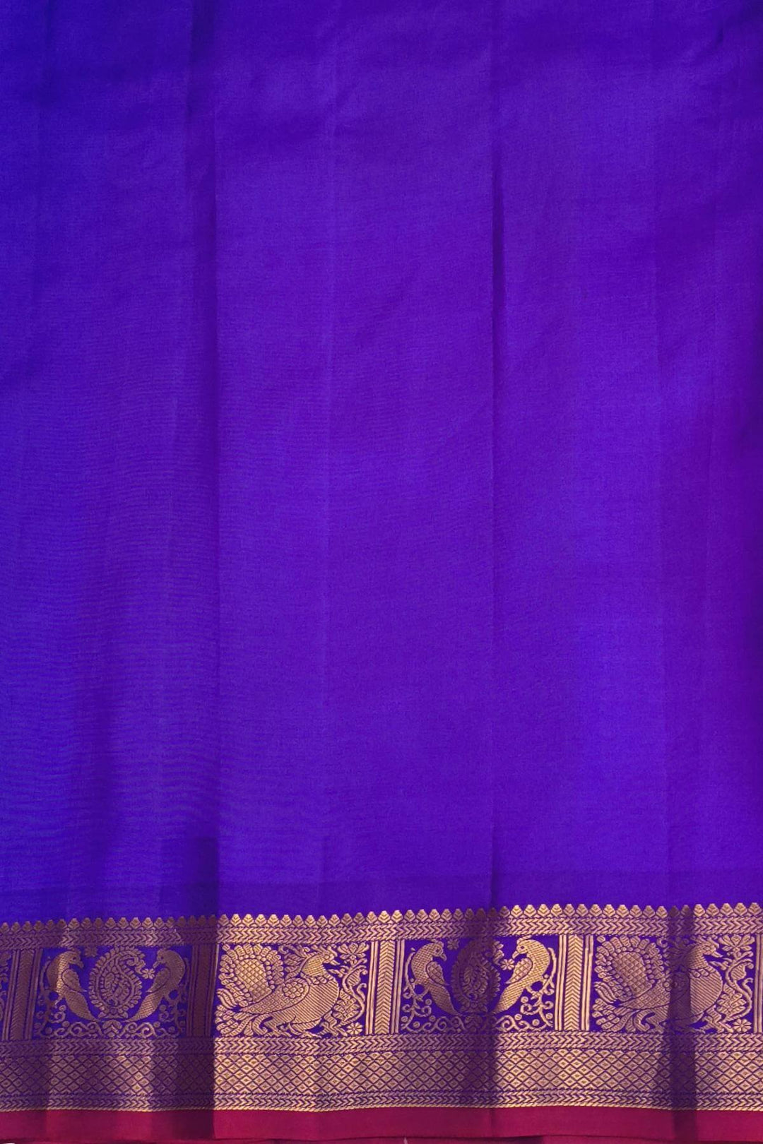 Gadwal pure silk saree in radium green