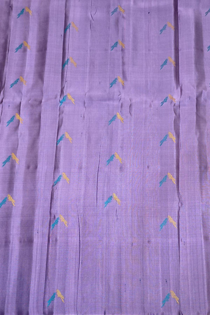 Gadwal pure silk saree in peach