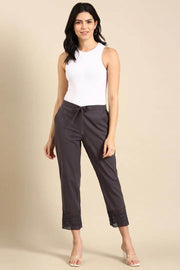 Crochet cotton pants