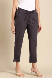 Crochet cotton pants