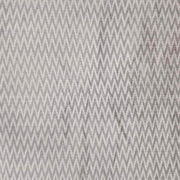 Handwoven Ikat pure silk fabric in off white in zig zag pattern in dupion finish
