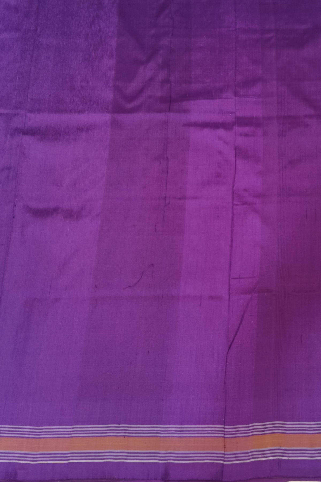 Handwoven Ikat pure silk saree in  zig zag pattern