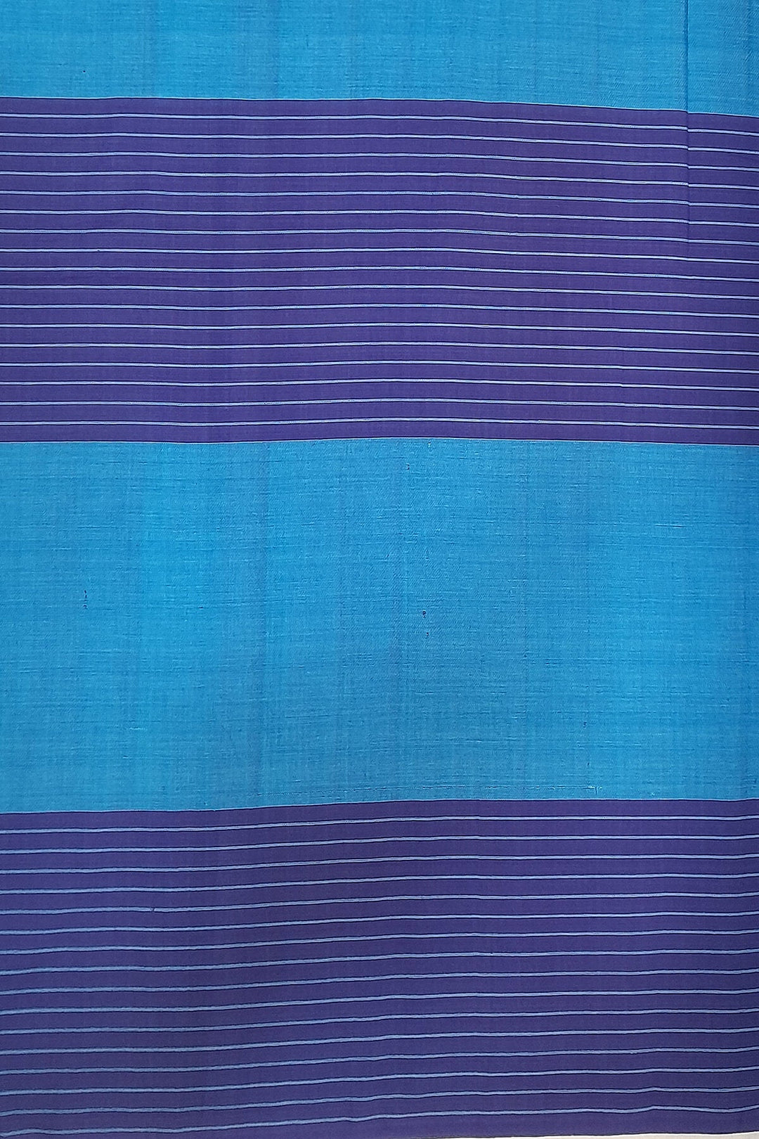 Handwoven ikat  cotton saree in blue