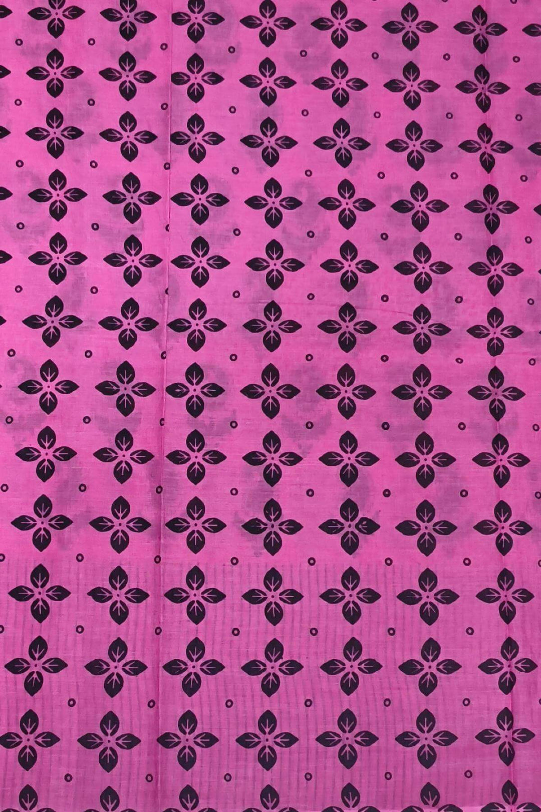 Jaipur mul cotton saree in pink