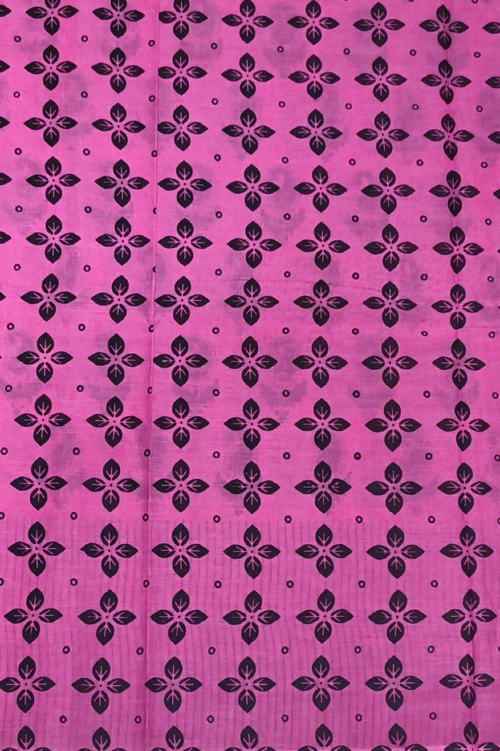 Jaipur mul cotton saree in pink