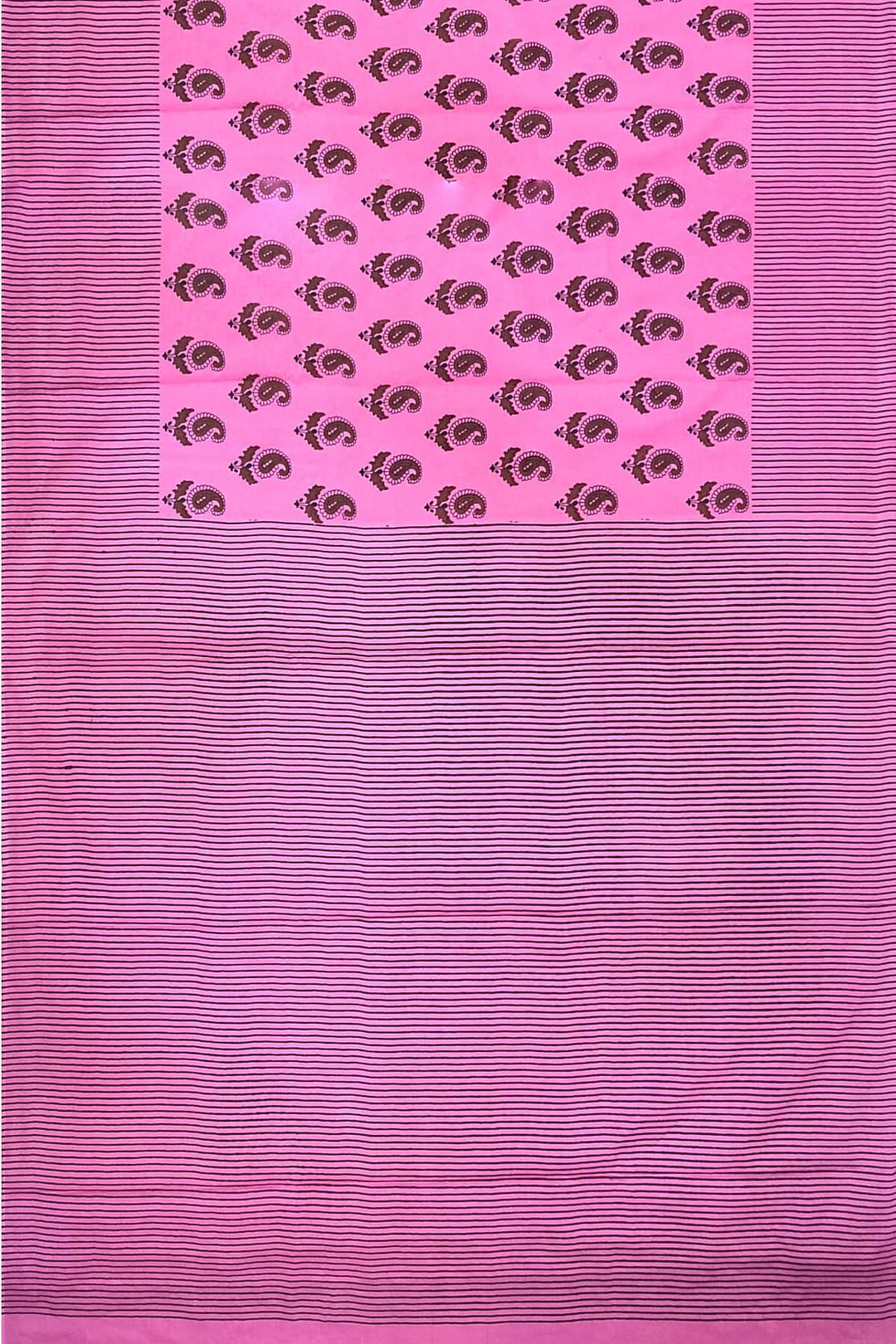 Jaipur mul cotton saree in pink