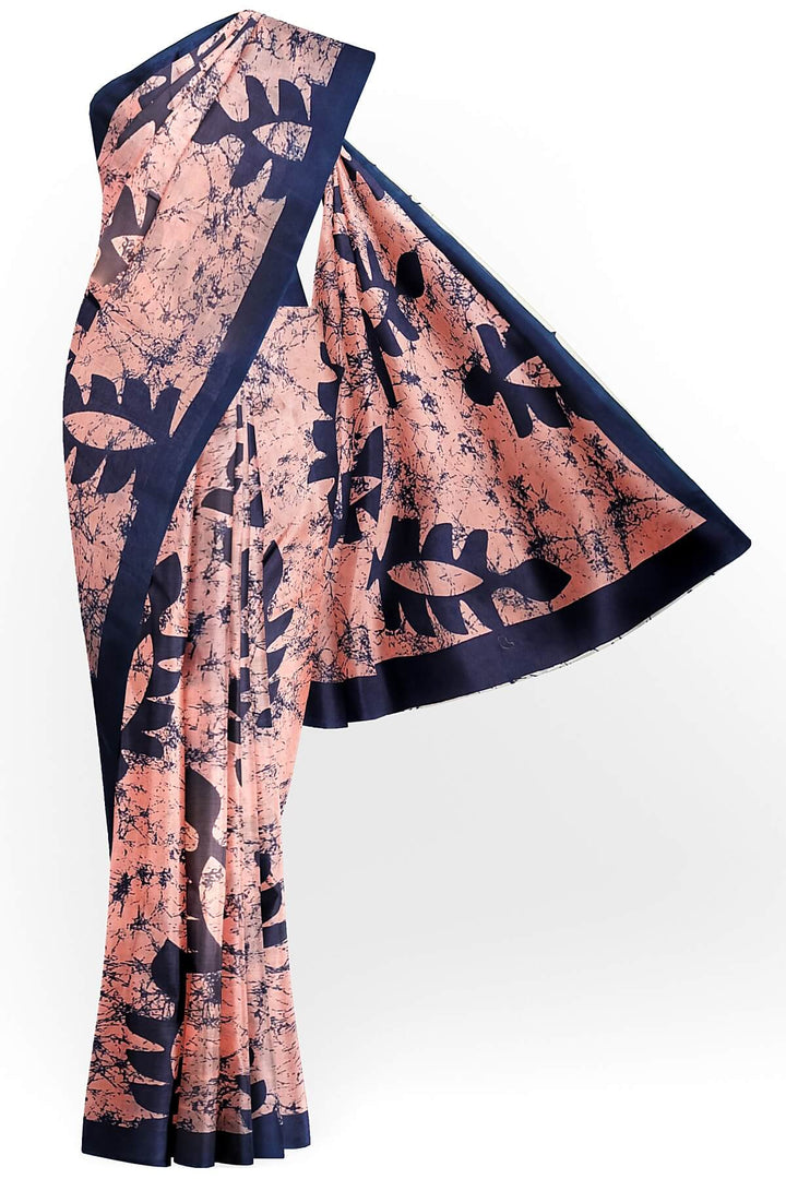 Jaipur mul cotton saree in blush  pink