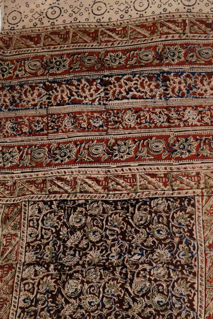 Kalamkari cotton stole