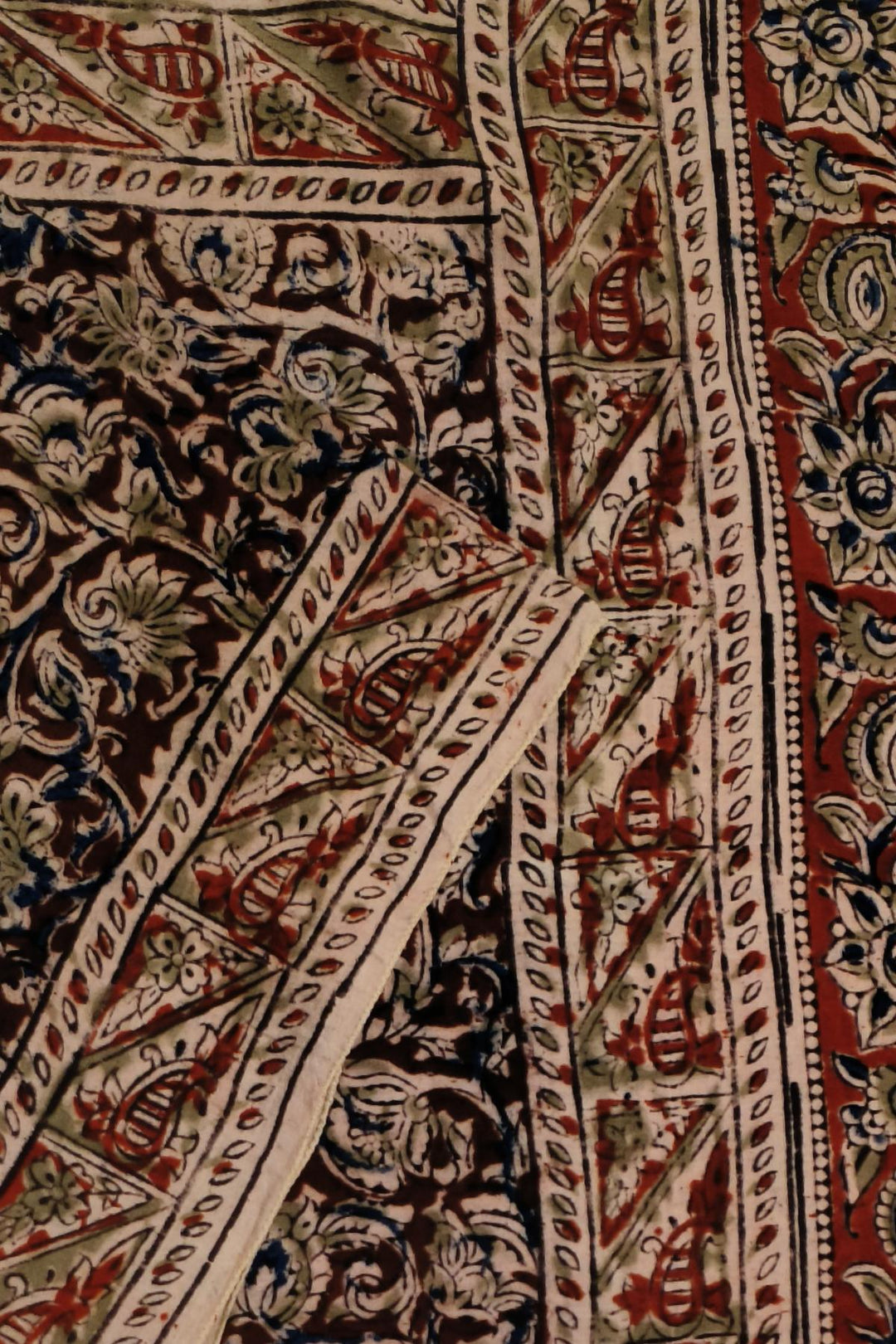 Kalamkari cotton stole