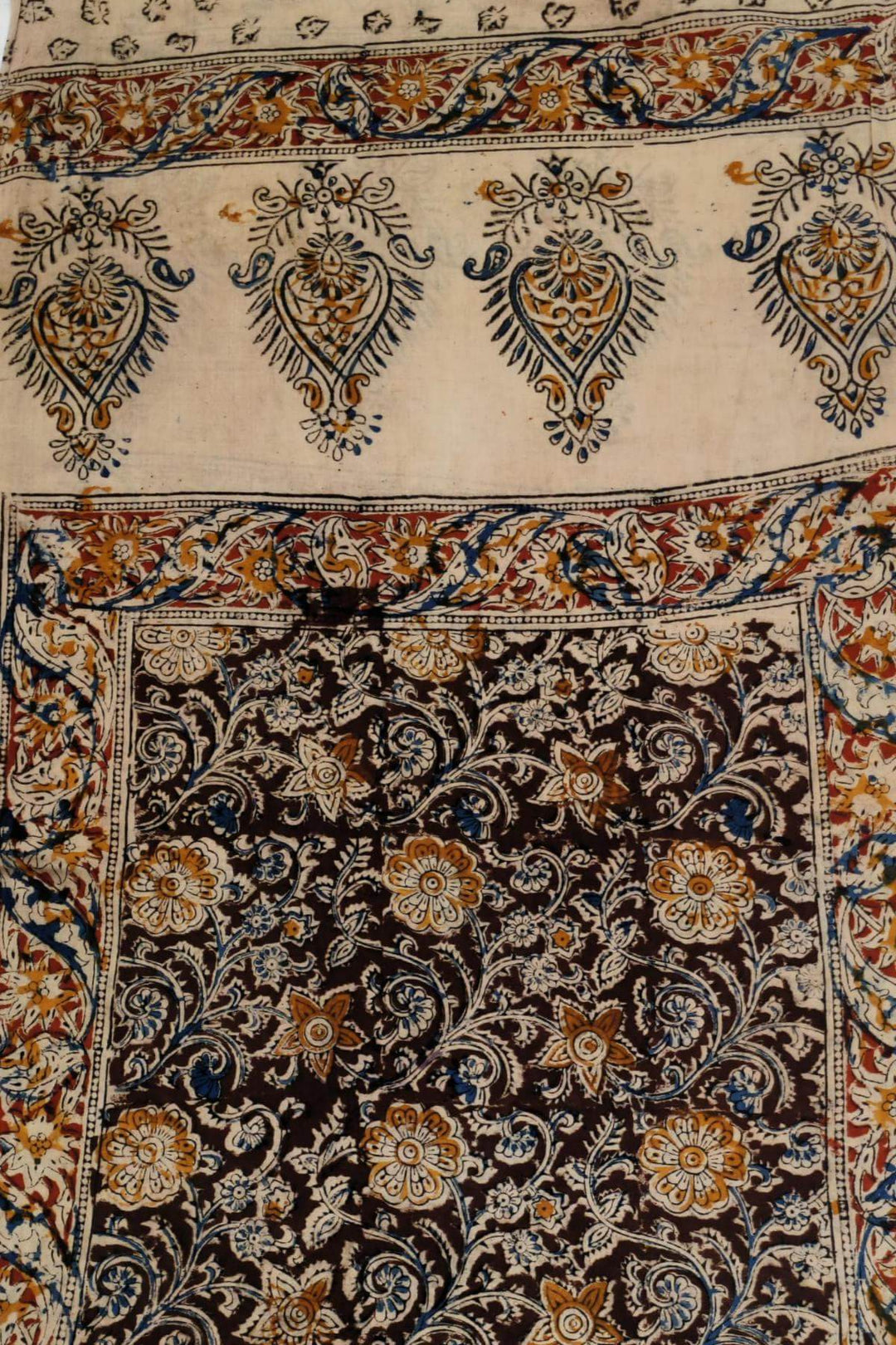 Kalamkari cotton stole