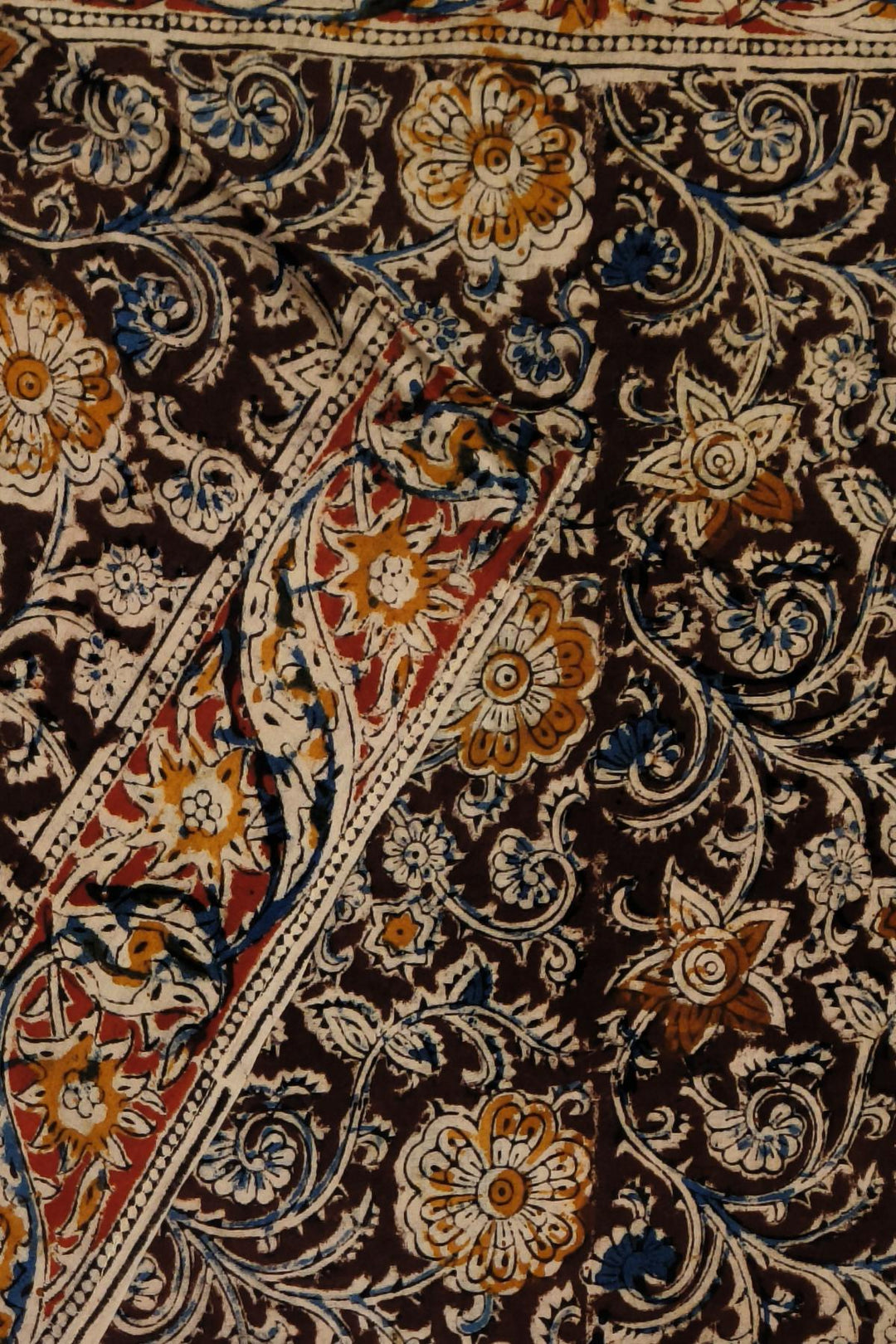 Kalamkari cotton stole