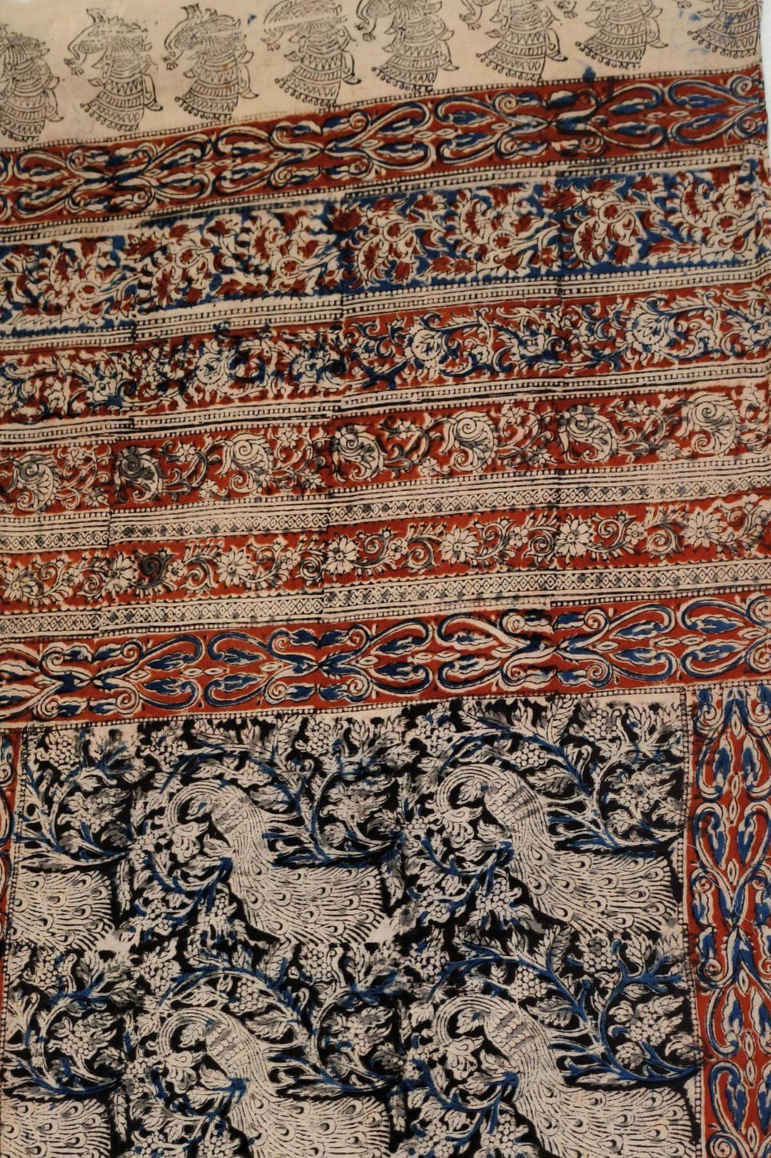 Kalamkari cotton stole