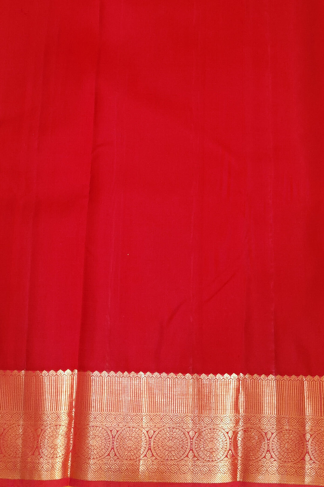 Kanchi pure silk saree in yellow with floral motifs on the body,