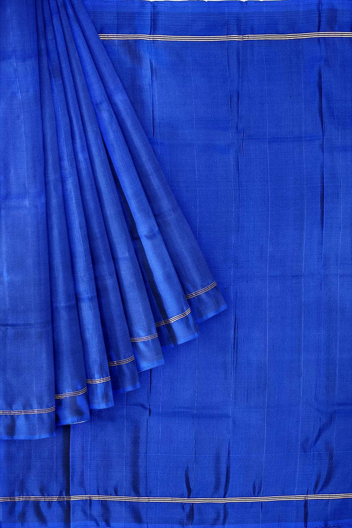 Kanchi soft silk saree in royal blue