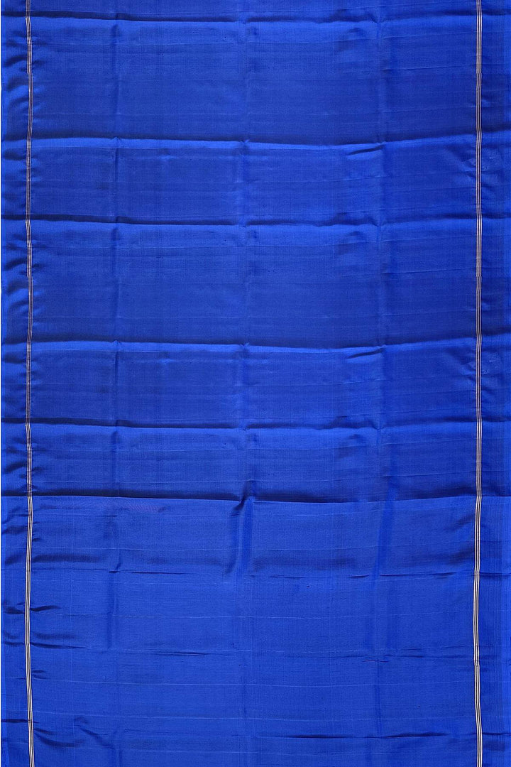 Kanchi soft silk saree in royal blue
