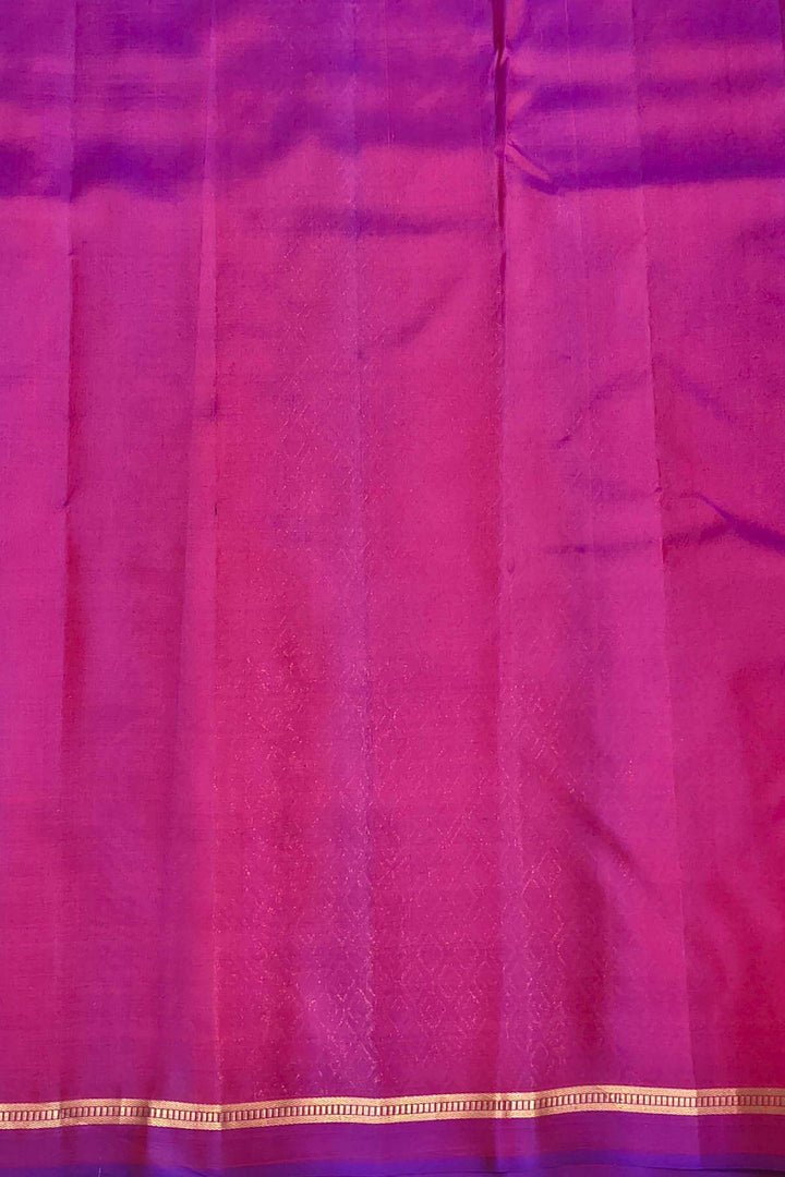 Kanchi pure silk saree in &nbsp;pink with small buttis