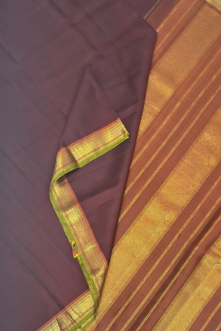 Kanchi pure silk saree in maroon