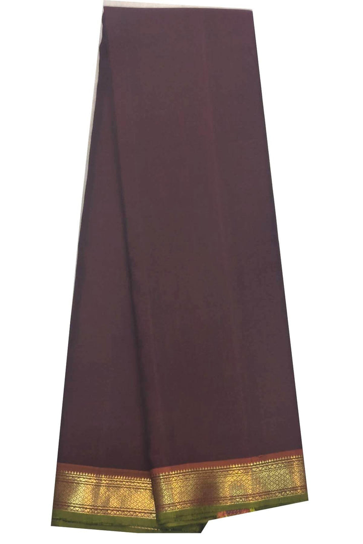 Kanchi pure silk saree in maroon