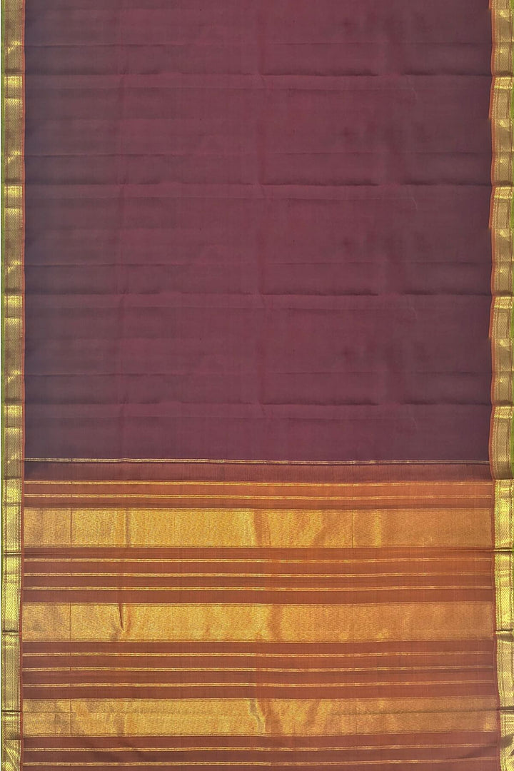 Kanchi pure silk saree in maroon