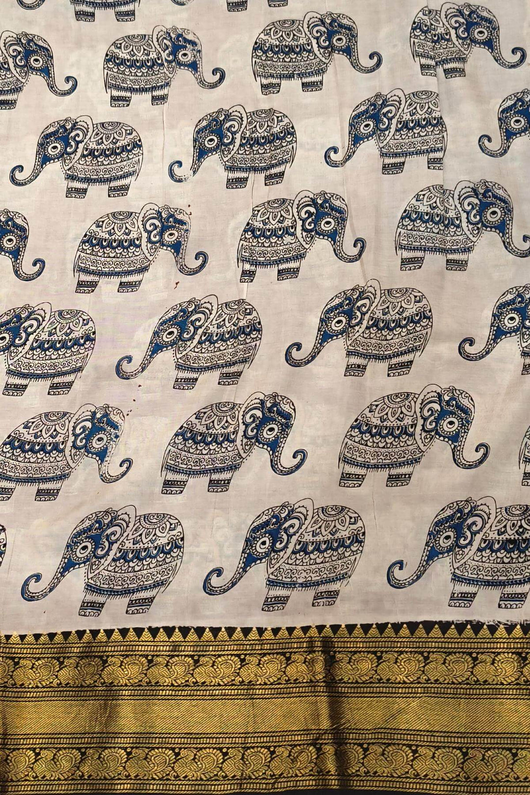 Mangalgiri silk cotton saree in  maroon  in kalamkari print