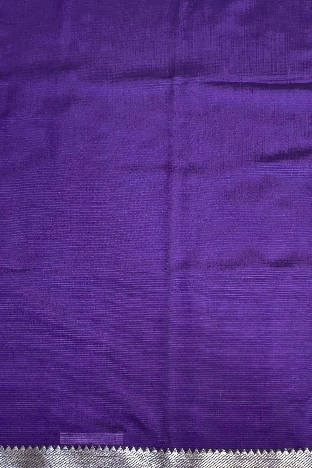 Mangalgiri silk cotton saree in violet