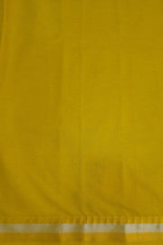 Handloom Mangalgiri pure cotton saree in yellow