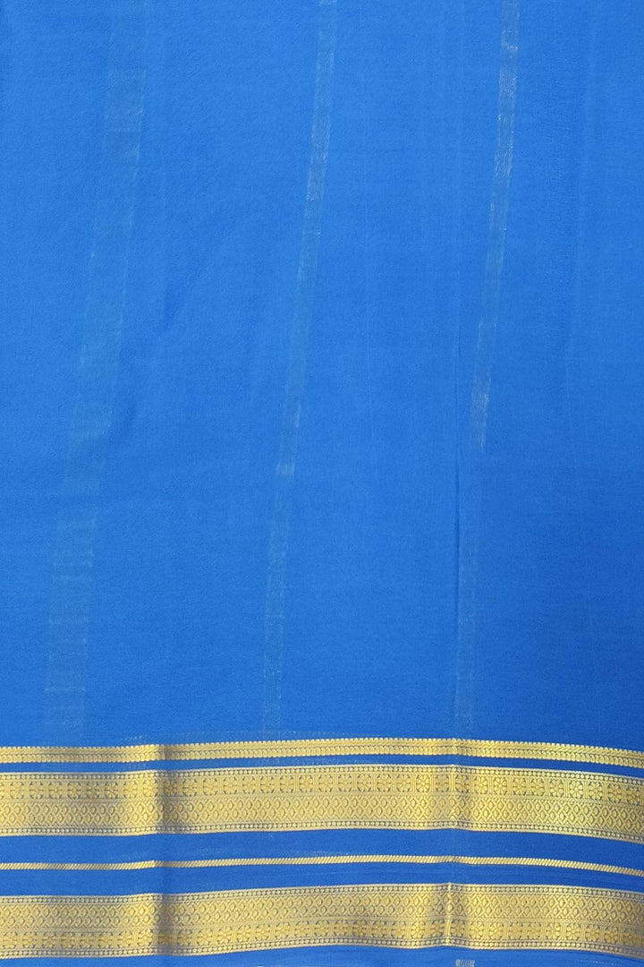 Mysore crepe pure silk saree in  wine with a contrast pallu