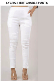 Lycra stretchable pants