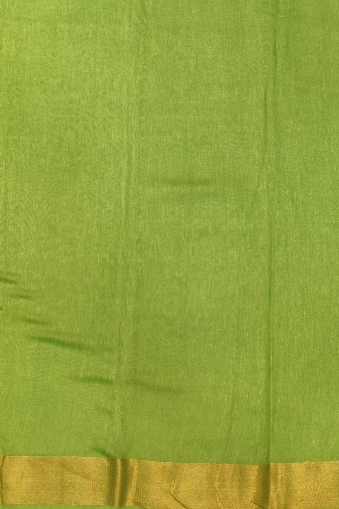 Handwoven desi tussar pure silk saree in green