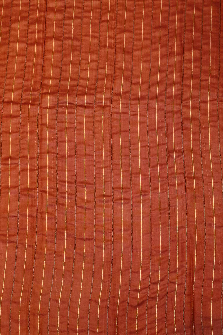 Desi tussar pure silk saree in light maroon