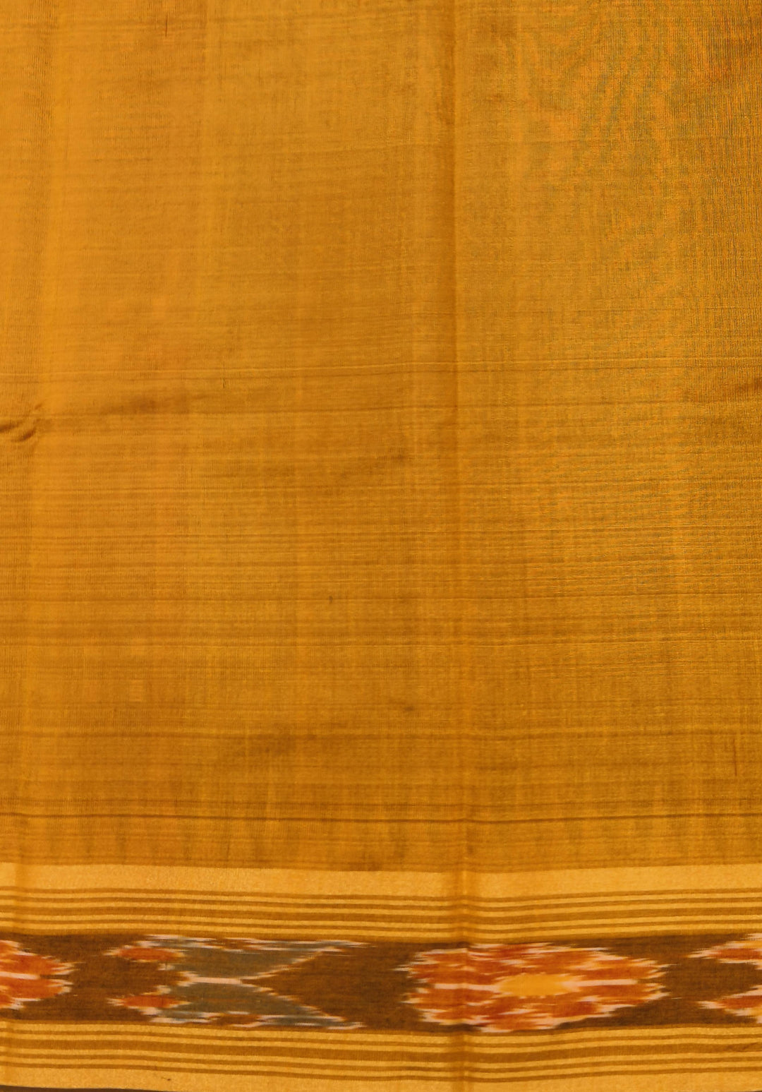 Tussar raw silk saree in navy blue