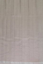 Handwoven Uppada pure silk saree in copper sulphate blue with floral motifs in silver.