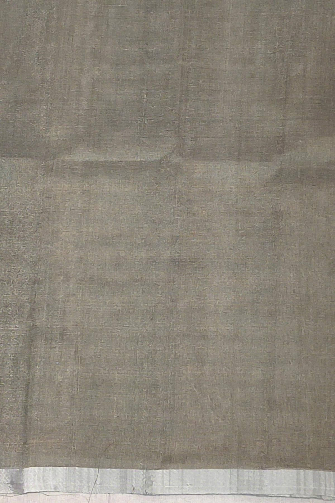 Handwoven Uppada pure silk saree in brown with square motifs