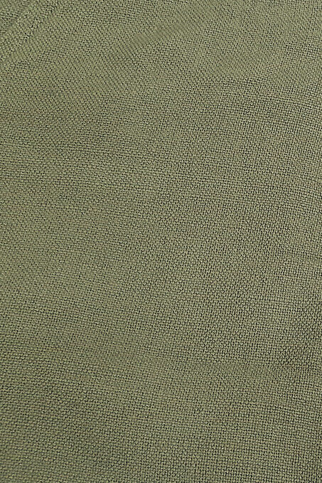 Solid linen shorts with stretchable waist and pockets in grey