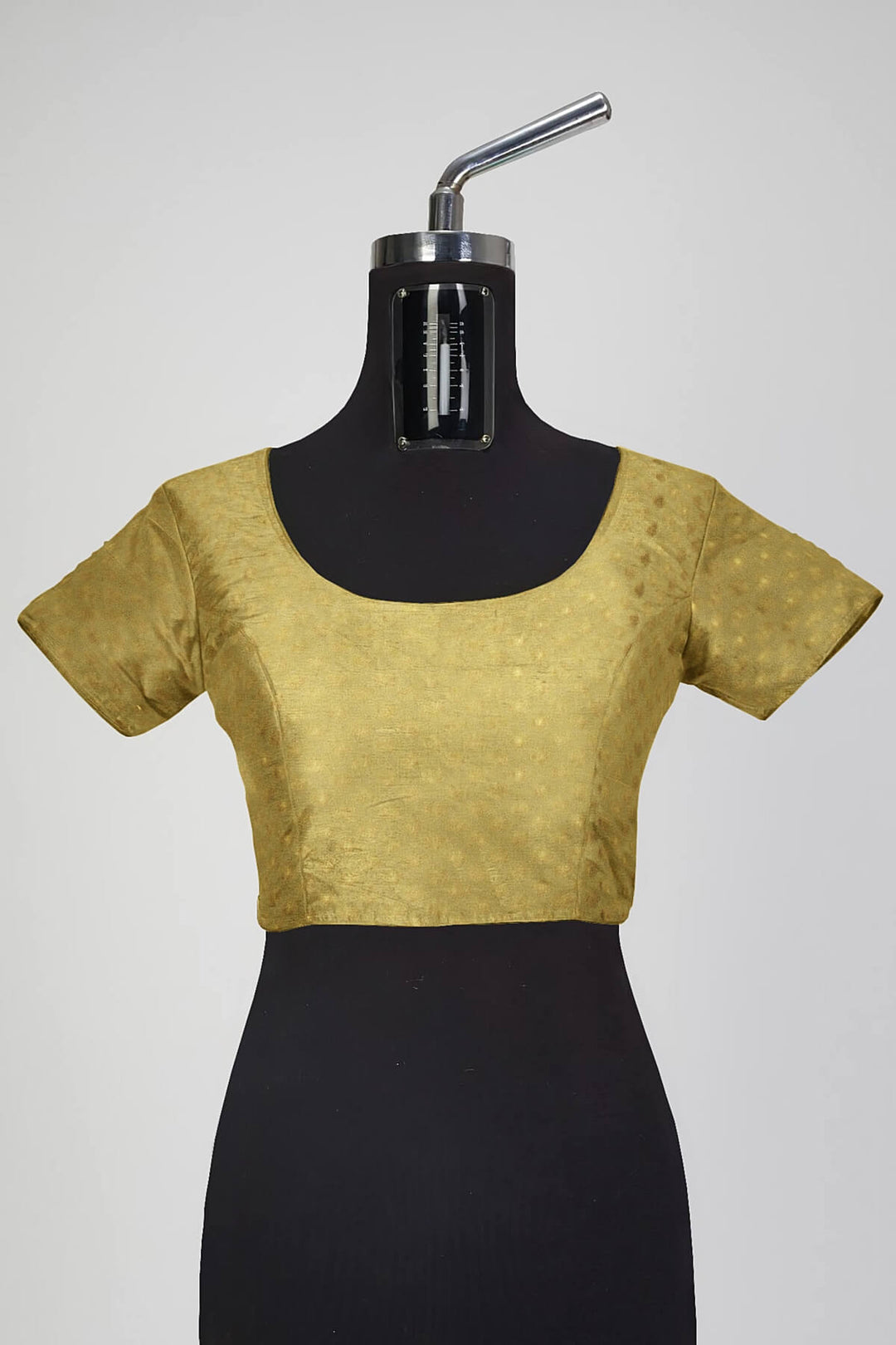 Banarasi  silk fabric in beige. Available in multiples of 1M & 2.5M