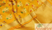 Handloom Banarasi semi silk dupatta - Anivartee