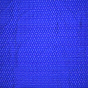 Handwoven Ikkat pure silk  fabric in dupioni finish in blue..
