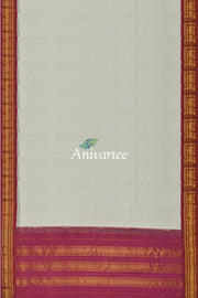 Handloom Gadwal pure cotton saree - Anivartee
