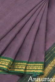 Handloom Gadwal pure cotton saree - Anivartee