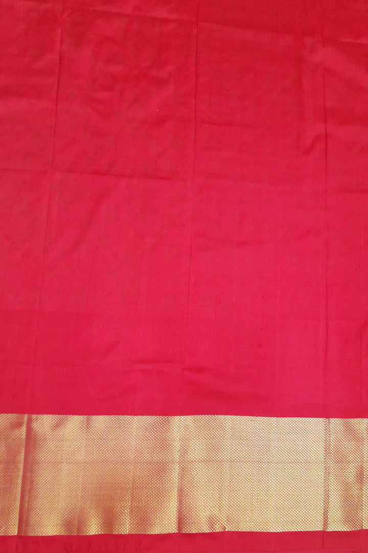 Handwoven Ikat pure silk unstitched lehenga material in off white  in pan bhat pattern