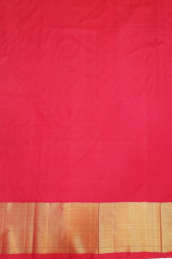 Handwoven Ikat pure silk unstitched lehenga material in mustard  in pan bhat pattern