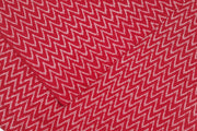 Handwoven  Ikat silk cotton fabric in maroon