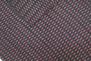 Handwoven ikat  pure cotton fabric in black