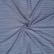 Handwoven ikat  pure cotton fabric in grey