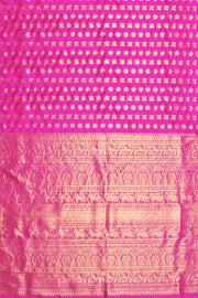 Beautiful handwoven Kanchi pure silk dupatta - Anivartee